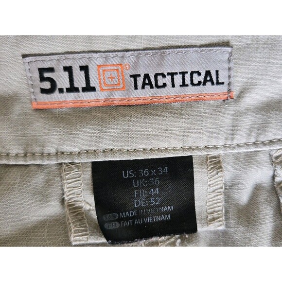 5.11 Tactical Pants Mens 36x34 ABR Pro Pant Flexlite Straight Fit Work 74512 - Picture 8 of 10